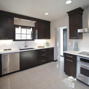 Contemporary Remodeled Kitchen - Full View