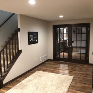 Lower Level Renovation - Stairway Area