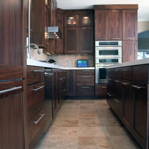 Completed Kitchen Remodel - Walnut