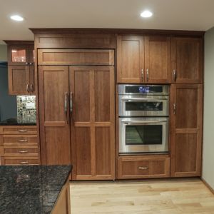 Full Kitchen Remodel - Refrigerator Wall View