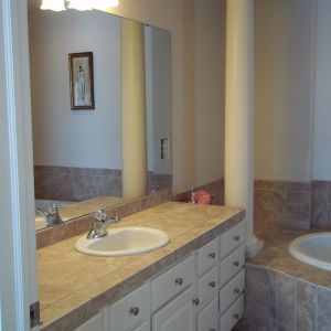 BEFORE REMODEL - Sink and Vanity