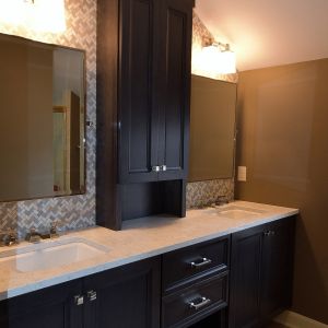 Remodeled Bathroom - View from Entry