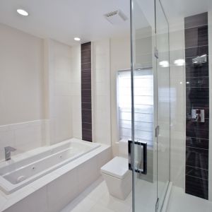 Remodeled Bathroom - Shower & Bath