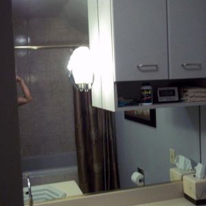 Remodeled Bathroom - Vanity Area