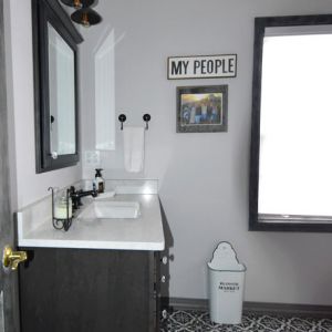 Remodeled Bathroom - Entry View