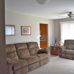 BEFORE REMODEL - Family Room from Garage View