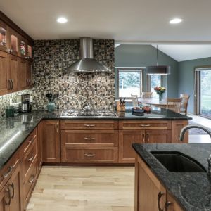 Full Kitchen Remodel - Cooktop View