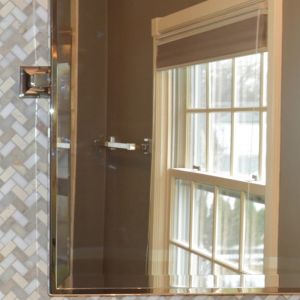 Remodeled Bathroom - Mirror Splash View