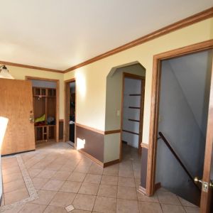 BEFORE REMODEL - Kitchen to Garage View