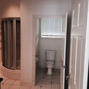 Remodeled Bathroom - Entry to Private Toilet
