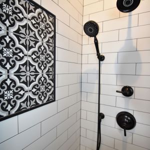 Remodeled Bathroom - Shower Detail