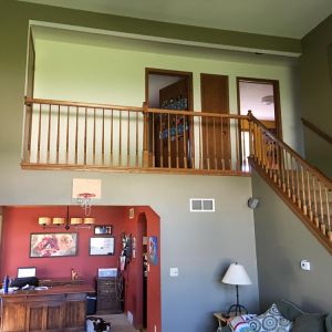 BEFORE REMODEL - Dining Room & Balcony