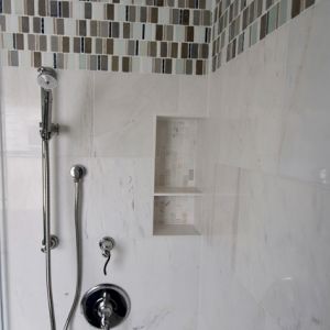 Remodeled Bathroom - Shower Detail