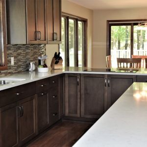 Remodeled Kitchen - Sink with Cooktop