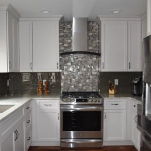 Remodeled Kitchen - Range Wall
