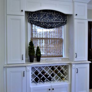 Remodeled Kitchen - Wine Rack