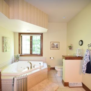 BEFORE REMODEL - Bathroom View from Tub