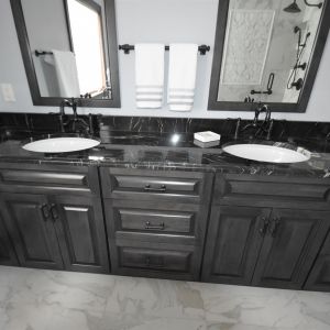 Remodeled Bathroom - Traditional Vanity