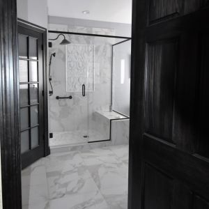 Remodeled Bathroom - Entry View