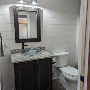 Cedarburg Home - Relocated Powder Room